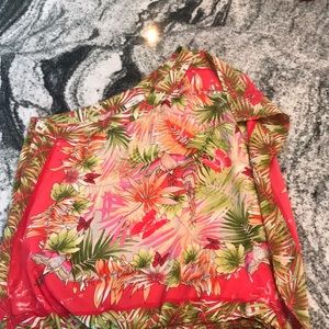 Cache one shoulder top